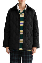 Oversized Velara Quilt Lightweight Down Jacket