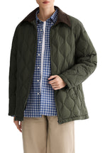 Oversized Velara Quilt Lightweight Down Jacket