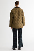 Oversized Velara Quilt Lightweight Down Jacket