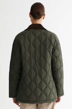 Oversized Velara Quilt Lightweight Down Jacket