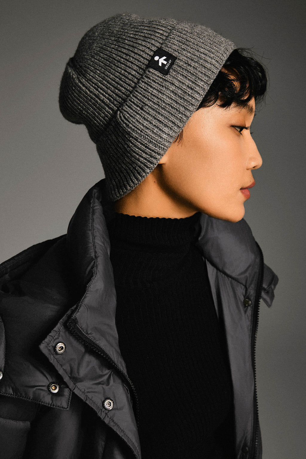 Unisex Knit Cuffed Beanie