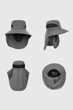 Unisex Outdoor Wide-Brim Bucket Hat