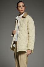 Oversized Velara Quilt Lightweight Down Jacket