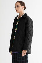 Oversized Velara Quilt Lightweight Down Jacket