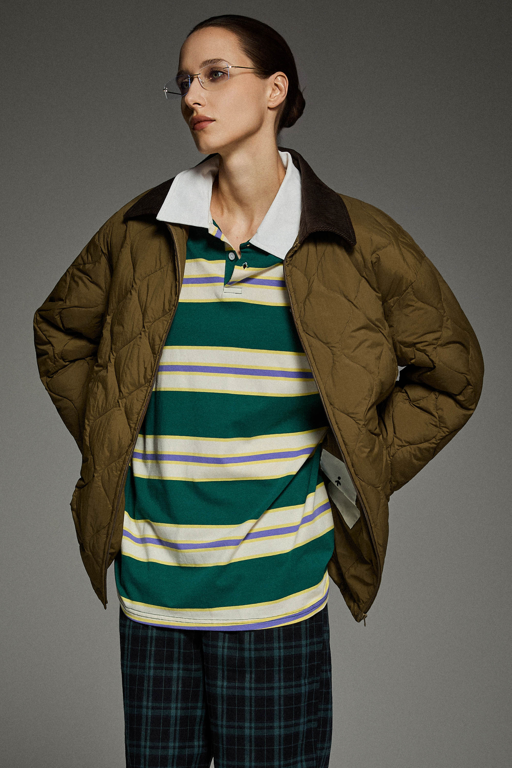 Oversized Velara Quilt Lightweight Down Jacket