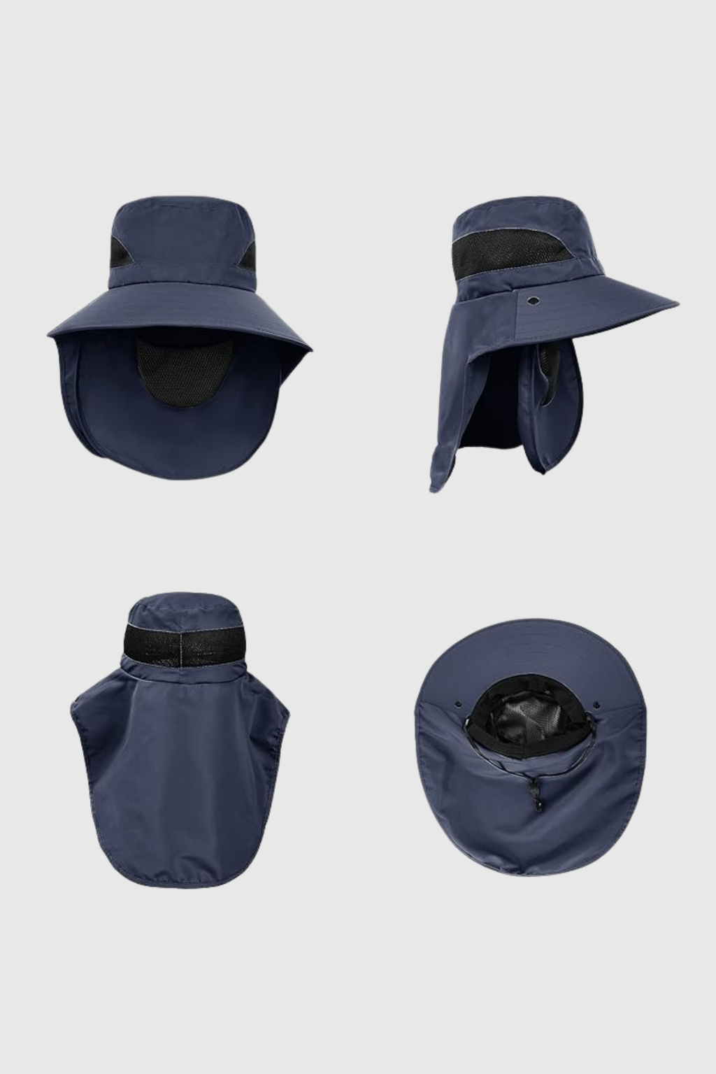 Unisex Outdoor Wide-Brim Bucket Hat