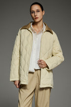 Oversized Velara Quilt Lightweight Down Jacket