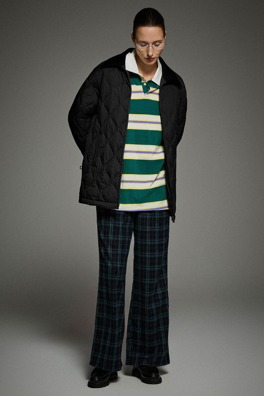 Oversized Velara Quilt Lightweight Down Jacket