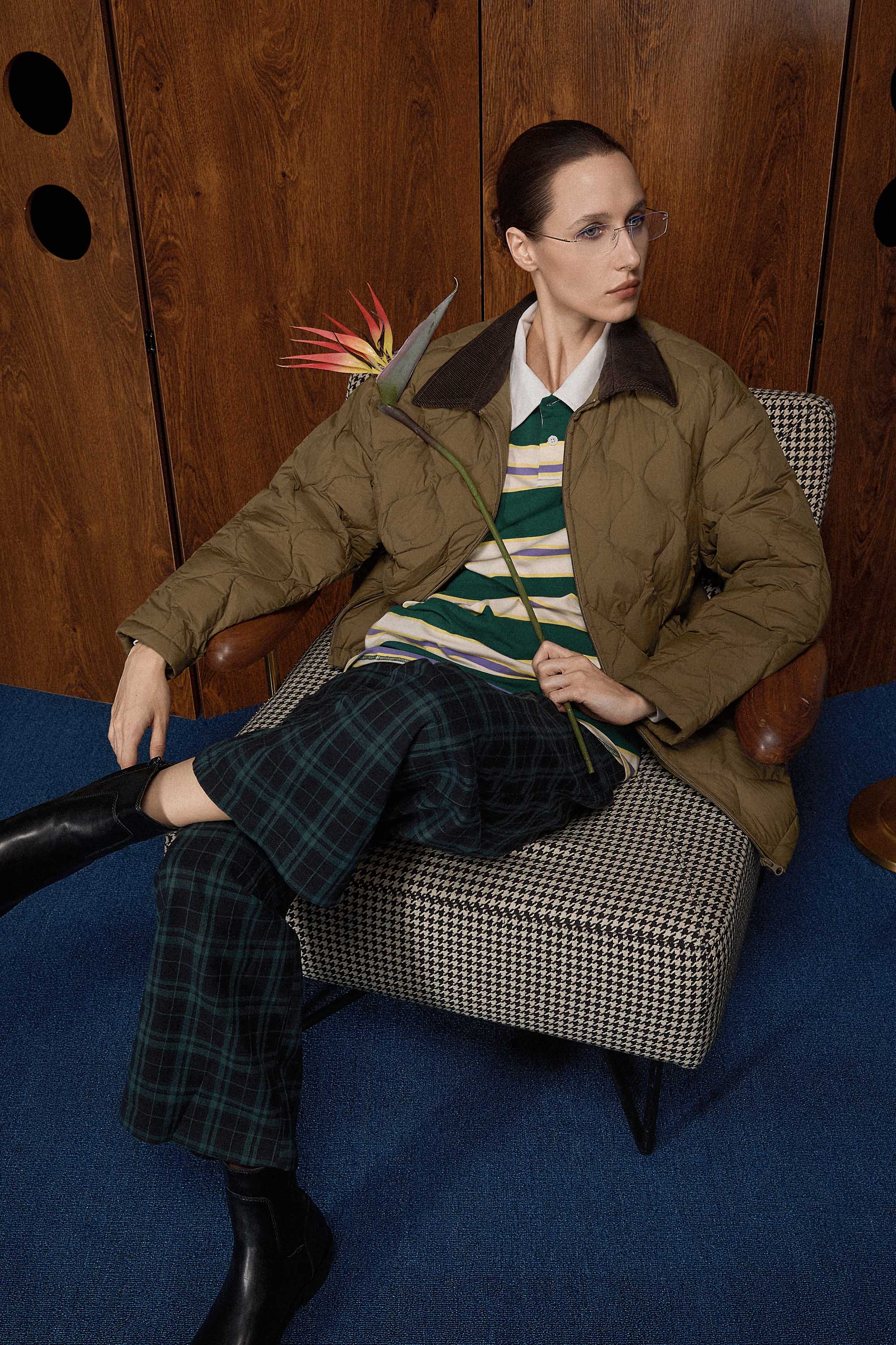 Oversized Velara Quilt Lightweight Down Jacket