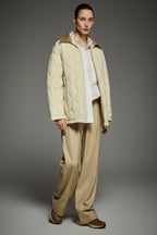 Oversized Velara Quilt Lightweight Down Jacket
