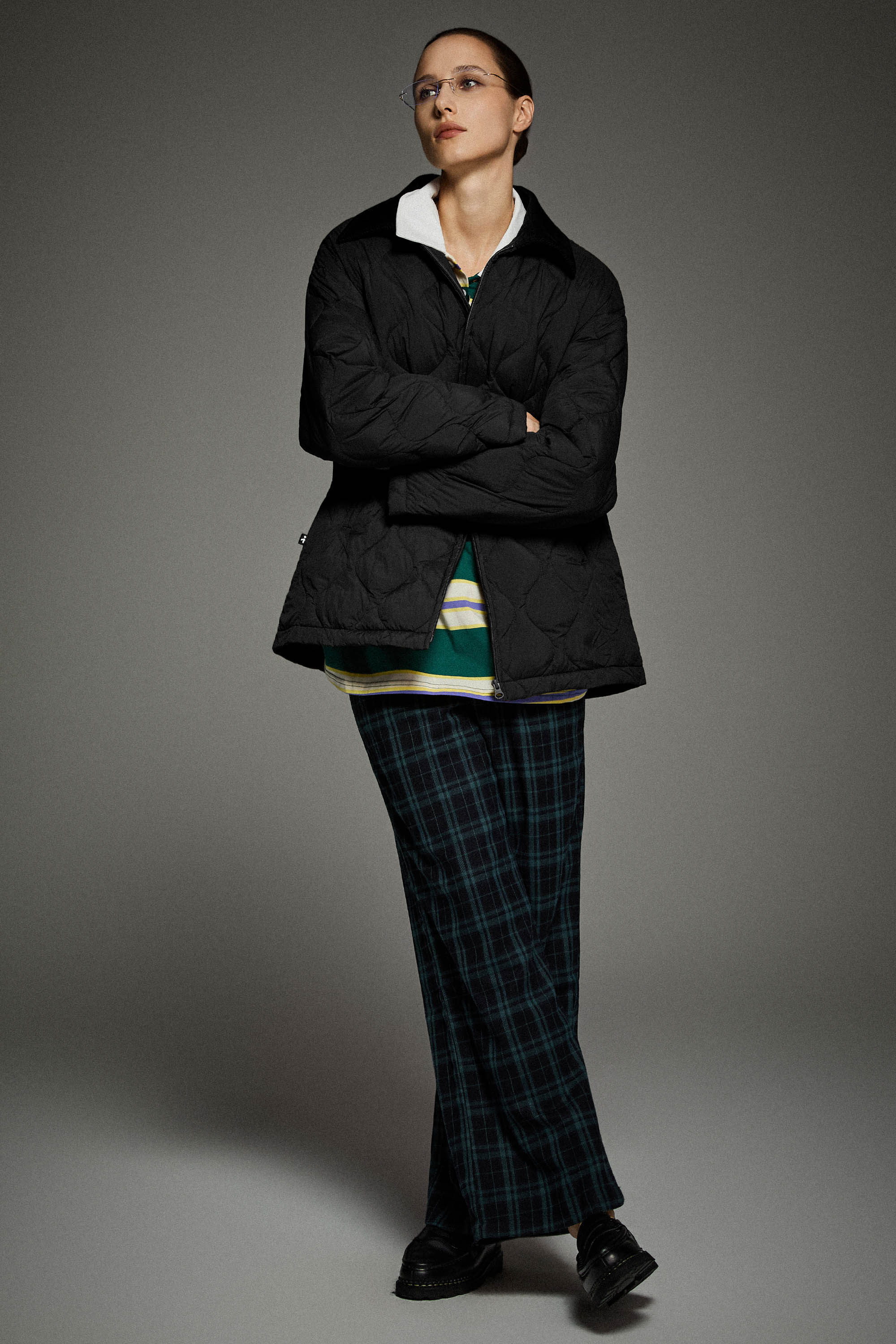 Oversized Velara Quilt Lightweight Down Jacket