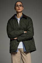 Oversized Velara Quilt Lightweight Down Jacket