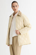 Oversized Velara Quilt Lightweight Down Jacket