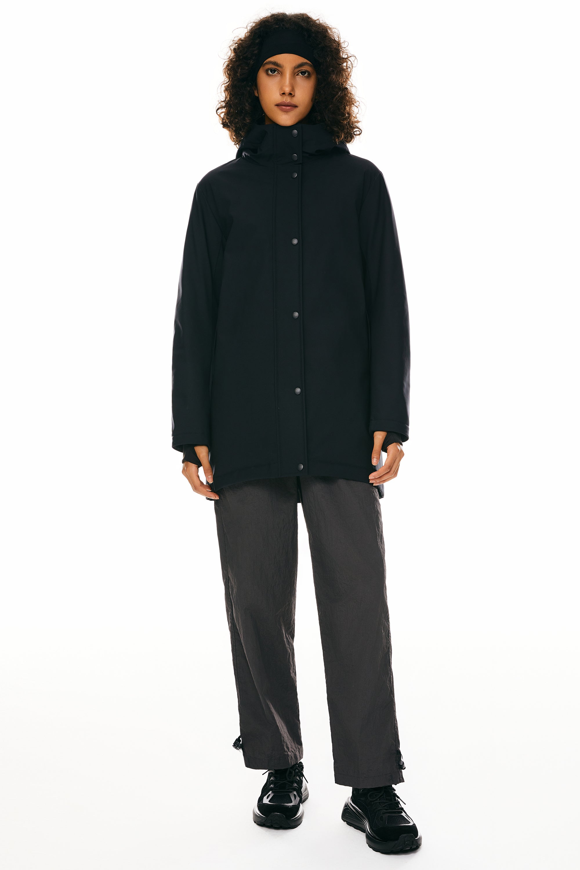 Hooded Winter Long Down Parka Jacket