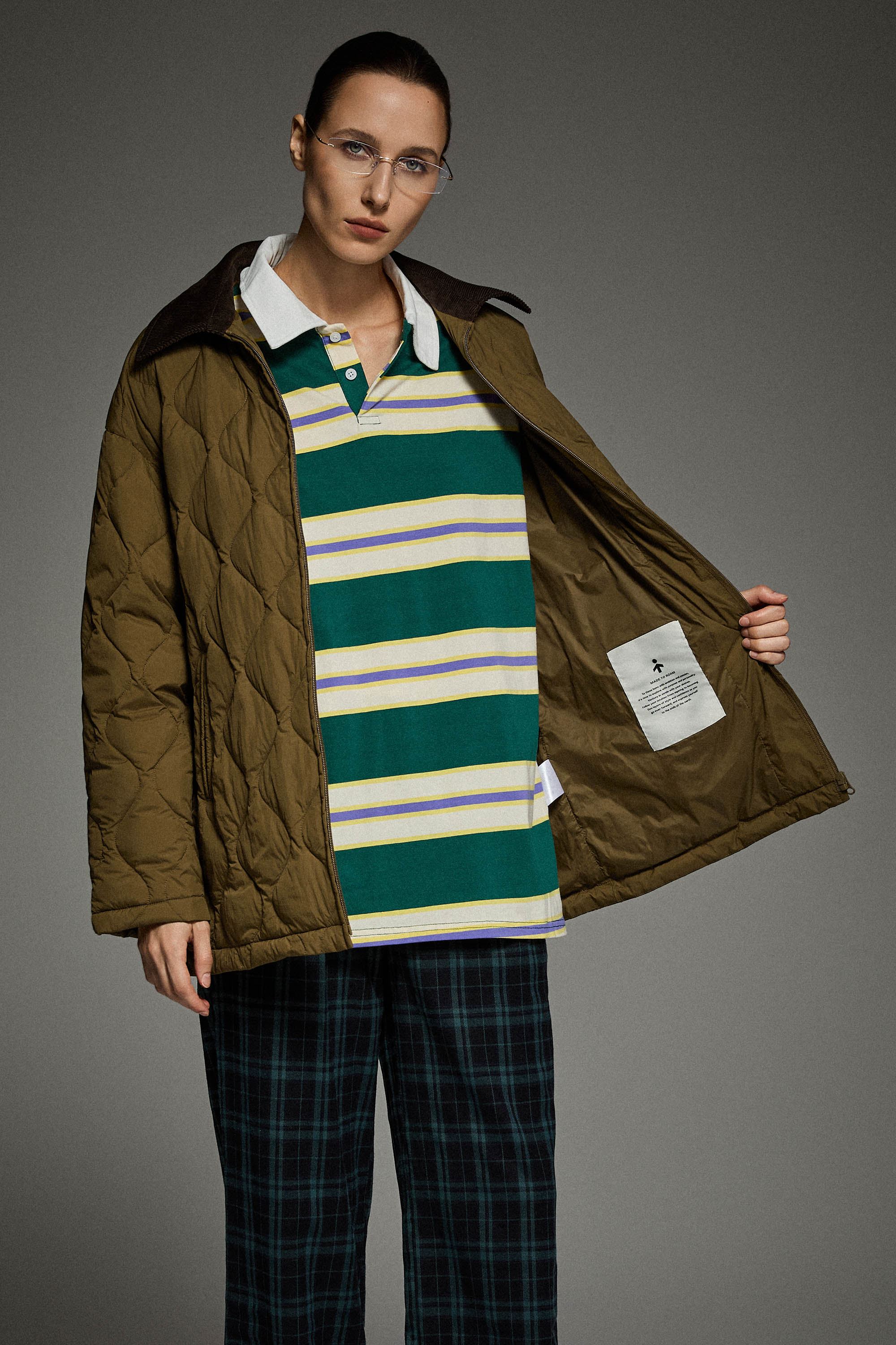 Oversized Velara Quilt Lightweight Down Jacket