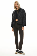 Lightweight Cropped Down Puffer Jacket