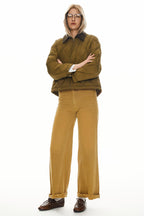 Lightweight Cropped Down Puffer Jacket