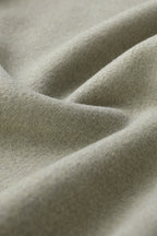 Wool Blend Mid-Length Lapel Coat - Slim Fit