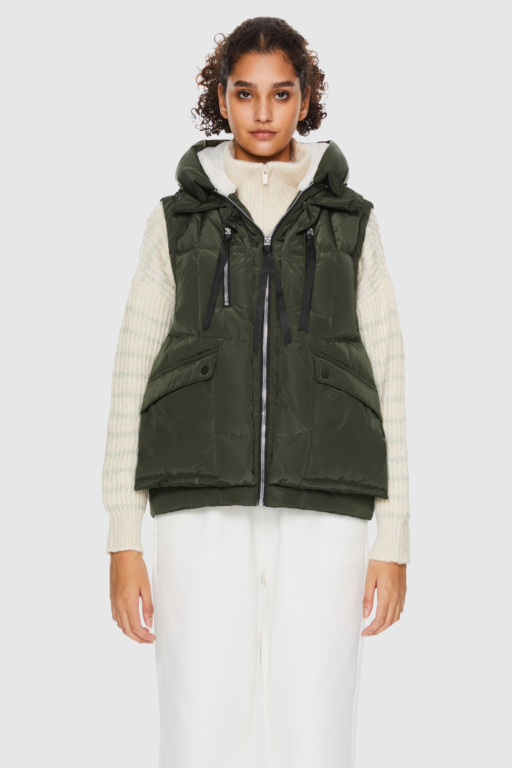 092 Universe® Cropped Down Vest