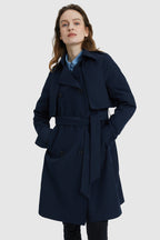 3/4 Hudson Trench with Removable Vest