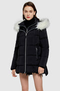 Bubble Interior Vest Hooded Down Puffer