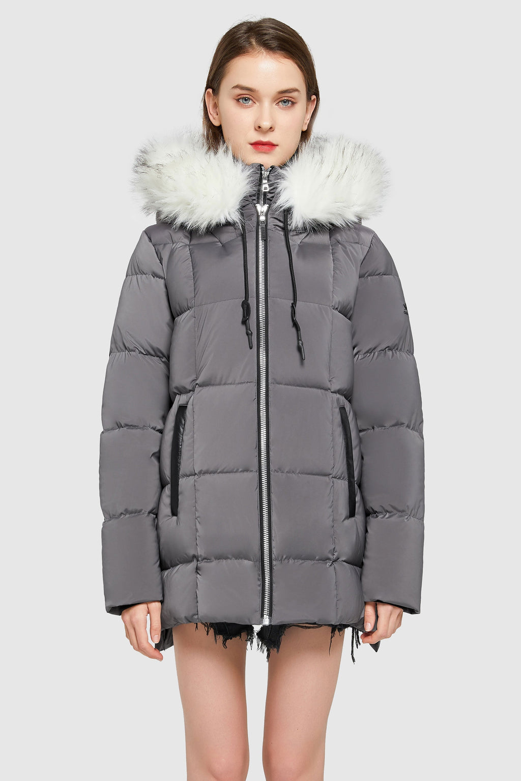 Bubble Interior Vest Hooded Down Puffer