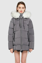 Bubble Interior Vest Hooded Down Puffer
