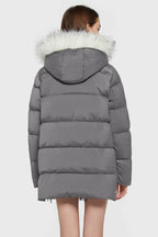 Bubble Interior Vest Hooded Down Puffer