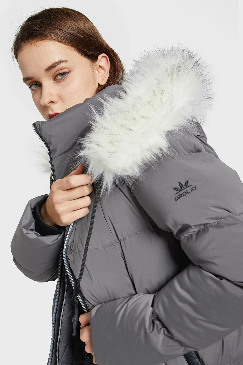 Bubble Interior Vest Hooded Down Puffer