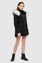 Bubble Interior Vest Hooded Down Puffer