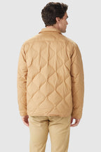 Button-Up Quilted Down Puffer