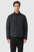 Button-Up Quilted Down Puffer