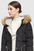 Casual Long Hooded Down Coat