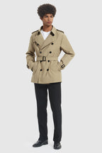 Classic Double-Breasted Overcoat