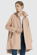 Classic Lapel Raincoat