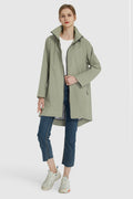 Classic Lapel Raincoat