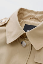 Classic Windproof Belted Hudson Trench