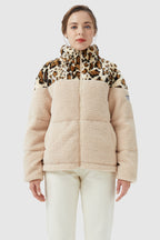 Corduroy Patchwork Puffer