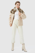 Corduroy Patchwork Puffer