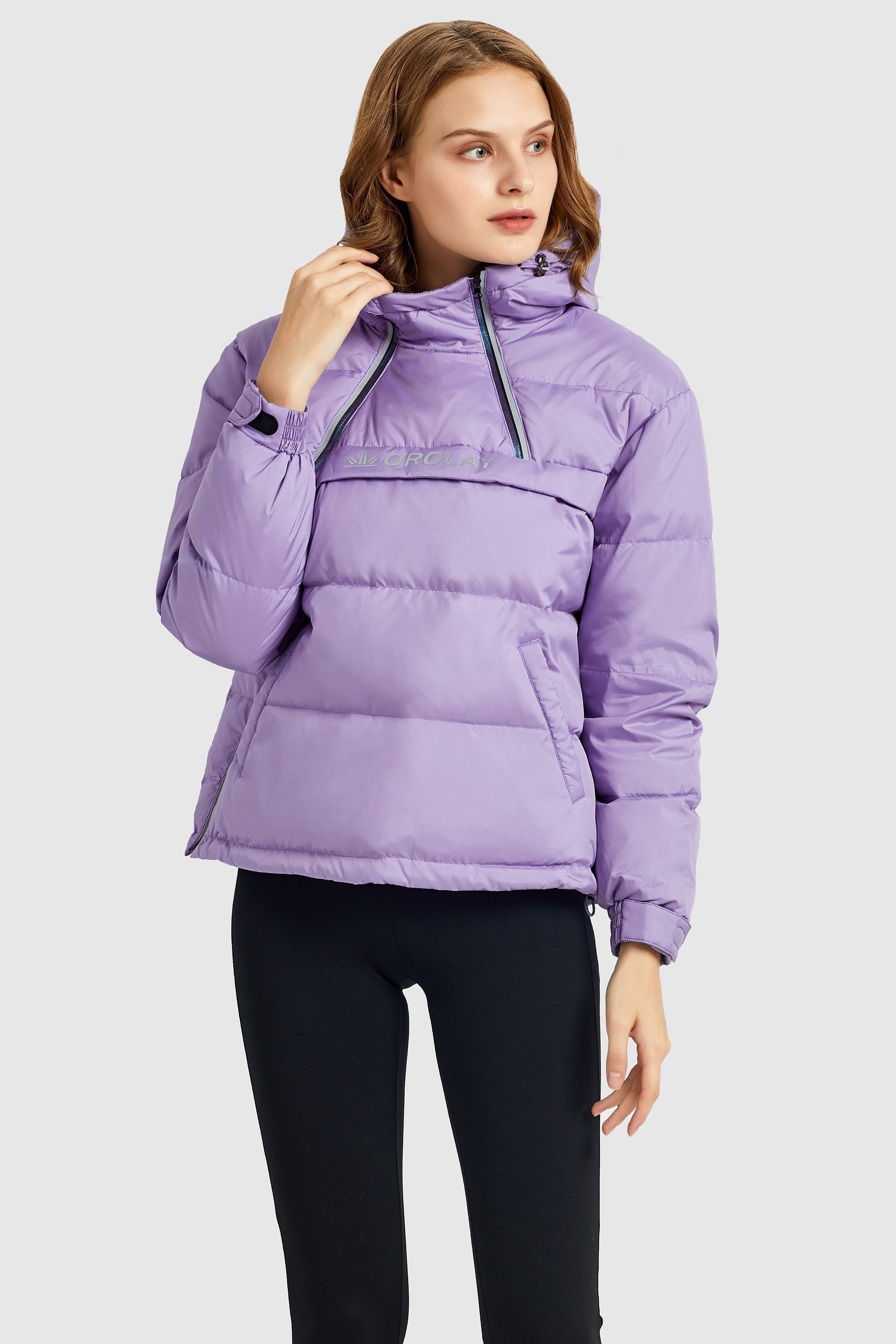 Diamond Quilted Jacket with Hood