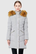 Diamond Quilted Winter Down Coat