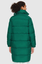 High Collar Long-sleeve Down Puffer Jacket