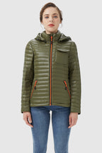 Hooded Cropped Puffer Jacket