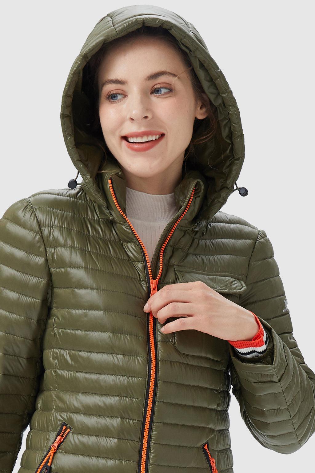 Hooded Cropped Puffer Jacket