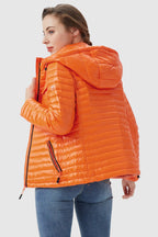 Hooded Cropped Puffer Jacket