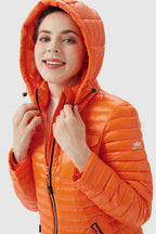 Hooded Cropped Puffer Jacket