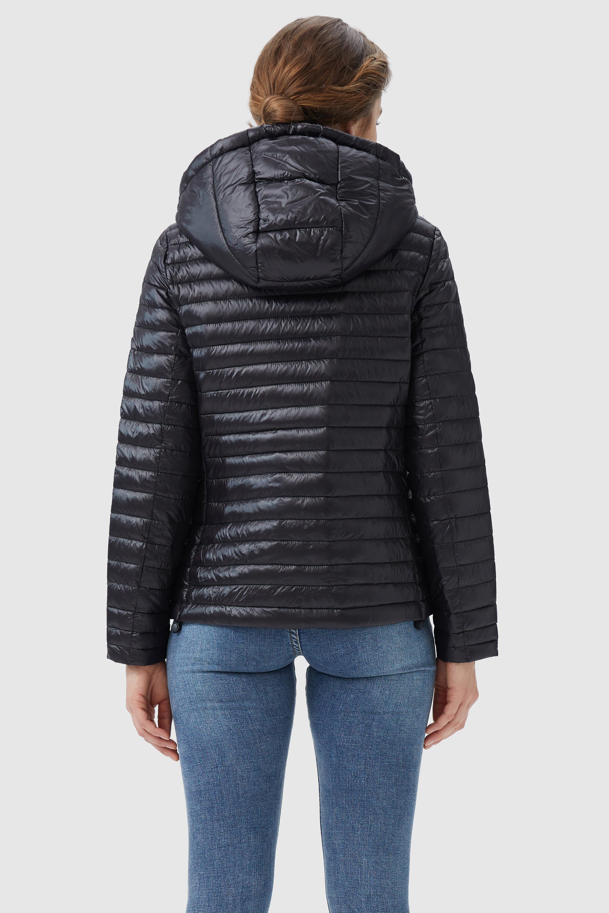 Hooded Cropped Puffer Jacket