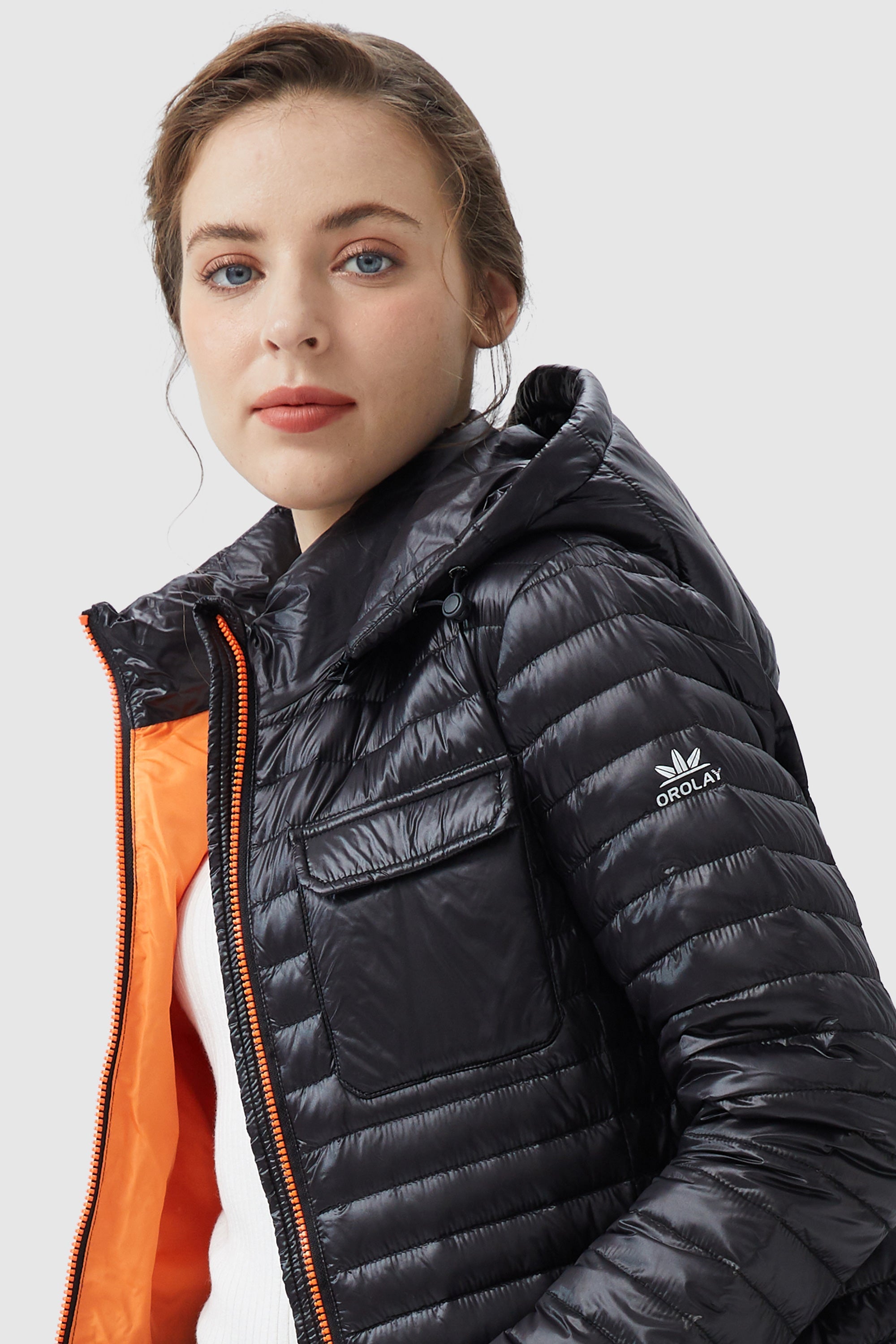 Hooded Cropped Puffer Jacket