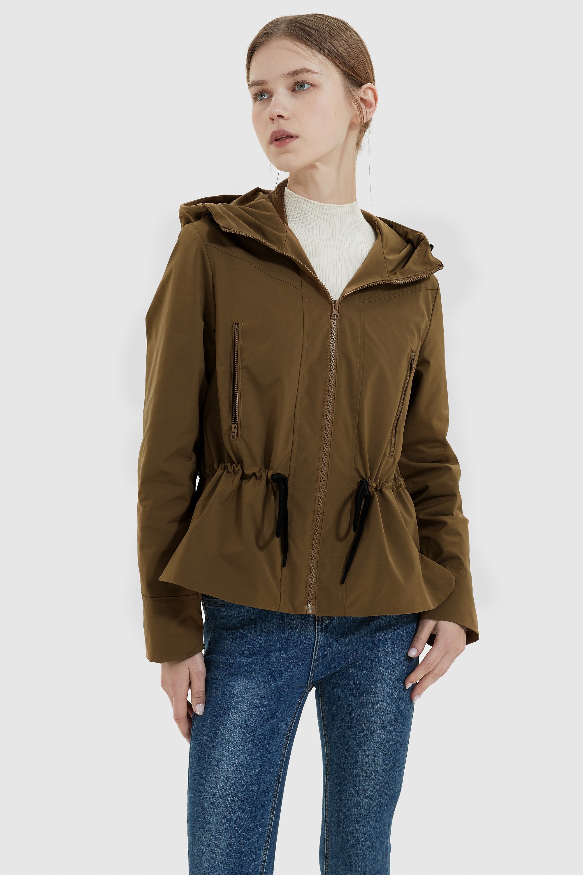 Hooded Windbreaker