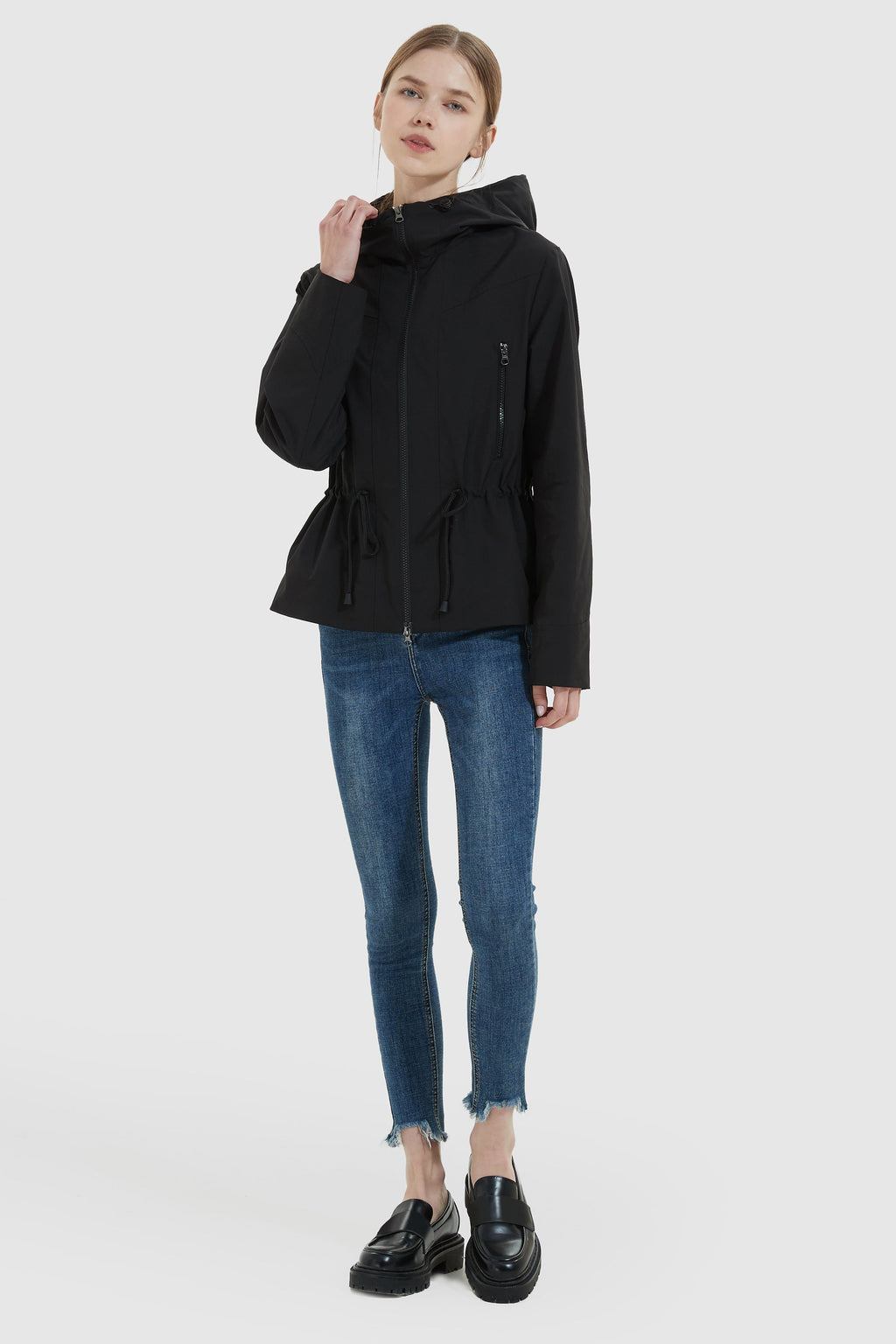 Hooded Windbreaker